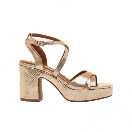 Sandalias de Tacón Mujer Mustang 56649 Oro