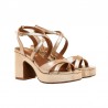 Sandalias de Tacón Mujer Mustang 56649 Oro