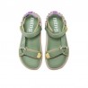 Sandalias Planas Mujer Mustang 60001 Verde