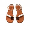 Sandalias Planas Mujer Mustang 55931 Hielo