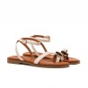 Sandalias Planas Mujer Mustang 55931 Hielo