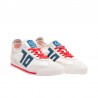 Sneakers Hombre Back 70 Leon Blanco-Azul