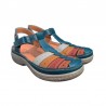 Sandalias Planas Mujer Laura Azaña 11985 Marino