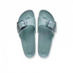 Sandalias Planas Mujer Birkenstock Madrid Big Buckle Eva Verde