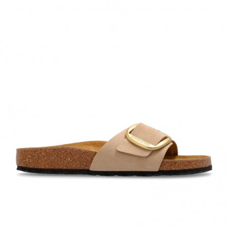 Sandalias Bio Mujer Birkenstock Madrid Big Buckle Taupe