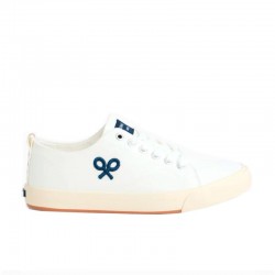 Zapatillas Lona Hombre Silbon S261011601266 Blanco
