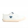 Zapatillas Lona Hombre Silbon S261011601266 Blanco