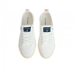 Zapatillas Lona Hombre Silbon S261011601266 Blanco