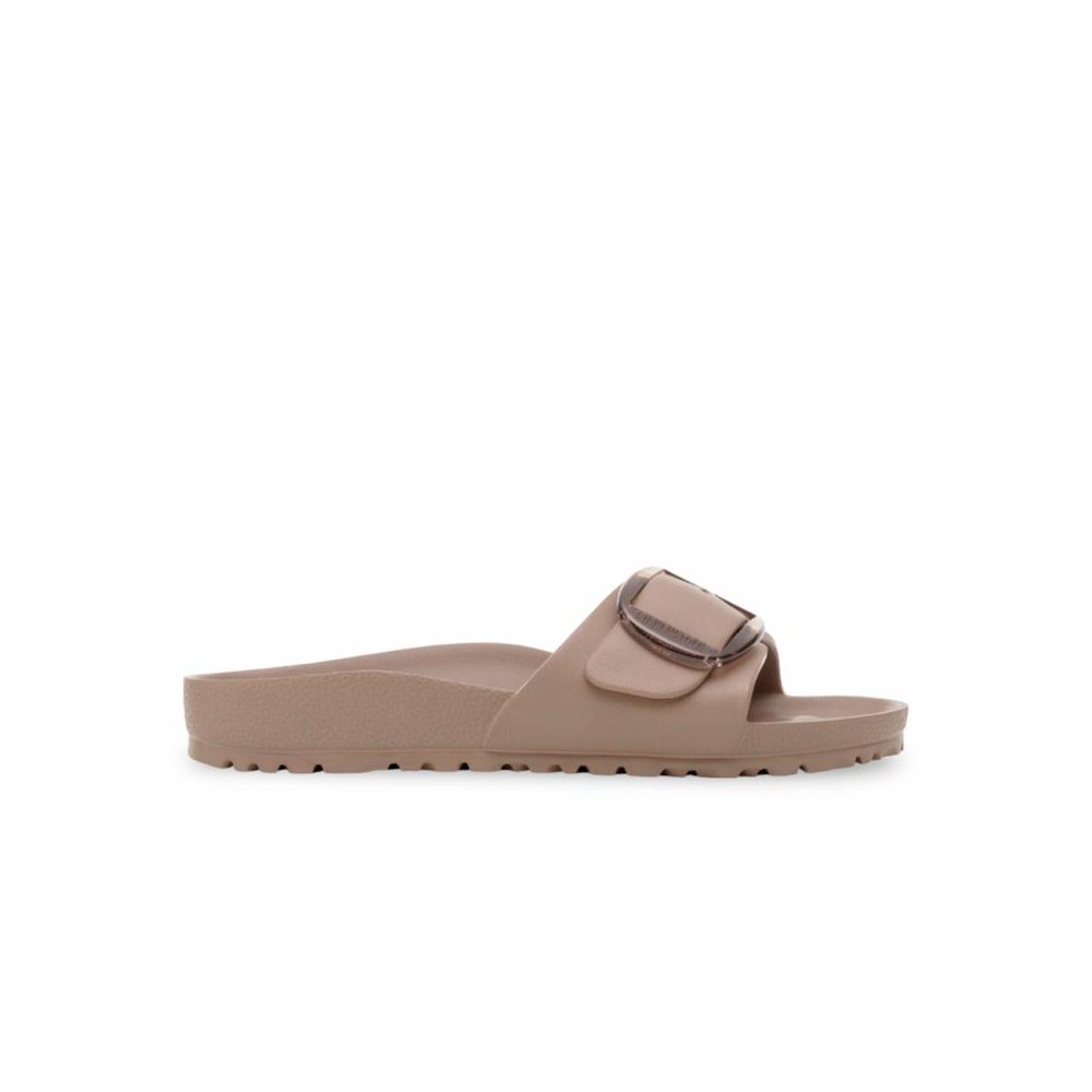 Sandalias Planas Mujer Birkenstock Madrid Big Buckle Eva Taupe