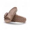 Sandalias Planas Mujer Birkenstock Madrid Big Buckle Eva Taupe