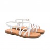 Sandalias Planas Mujer Porronet 3221 Blanco