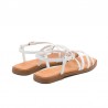 Sandalias Planas Mujer Porronet 3221 Blanco
