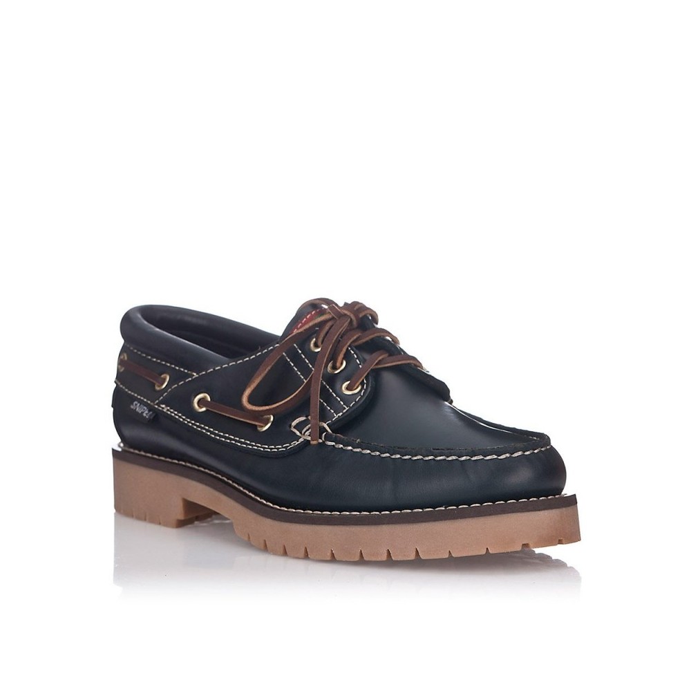 Zapatos Casual Hombre Snipe Náutico 21201 Ciclón Marino Marino