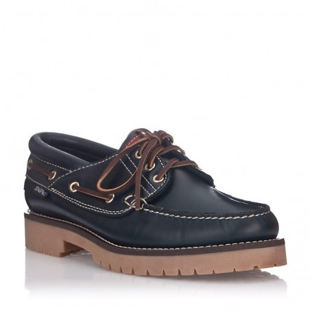 Zapatos Casual Hombre Snipe Náutico 21201 Ciclón Marino Marino