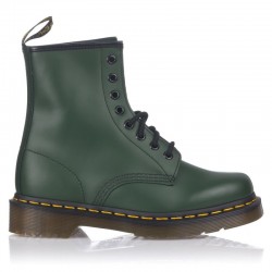 Botas Planas Mujer Dr. Martens Smooth 1460 Verde