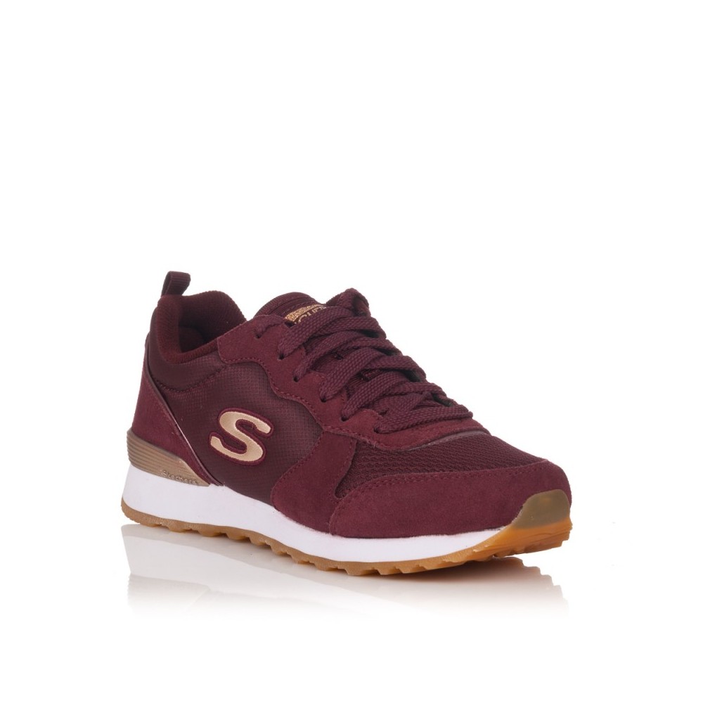 Sneakers Mujer Skechers 111 Burdeos