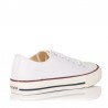 Zapatillas Lona Mujer Victoria Tribu Basket Lona Blanco