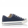 Zapatillas Lona Mujer Victoria Tribu Basket Lona Marino