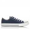Zapatillas Lona Mujer Victoria Tribu Basket Lona Marino