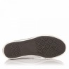 Zapatillas Lona Hombre Victoria Tribu Basket Lona Blanco