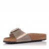 Sandalias Bio Mujer Birkenstock Madrid Big Buck Bronce