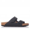 Sandalias Bio Mujer Birkenstock Arizona Negro