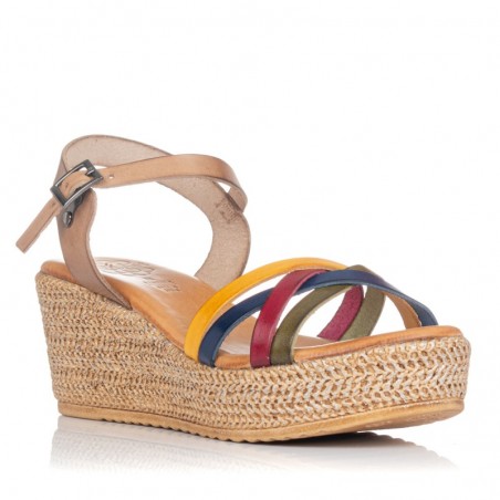 Cuñas Mujer Porronet 2649 Taupe