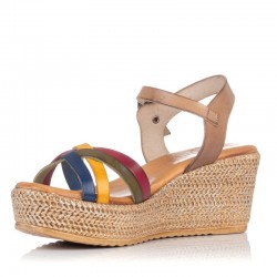 Cuñas Mujer Porronet 2649 Taupe