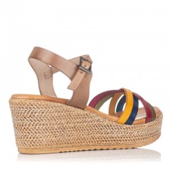 Cuñas Mujer Porronet 2649 Taupe