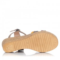 Cuñas Mujer Porronet 2649 Taupe