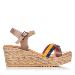 Cuñas Mujer Porronet 2649 Taupe