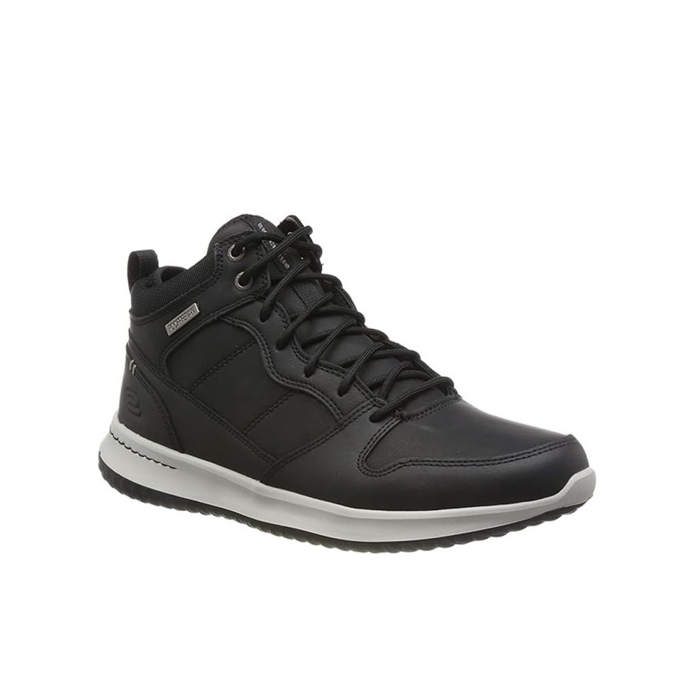 Botines Planos Hombre Skechers Delson-Racon Negro