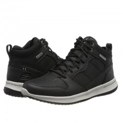 Botines Planos Hombre Skechers Delson-Racon Negro