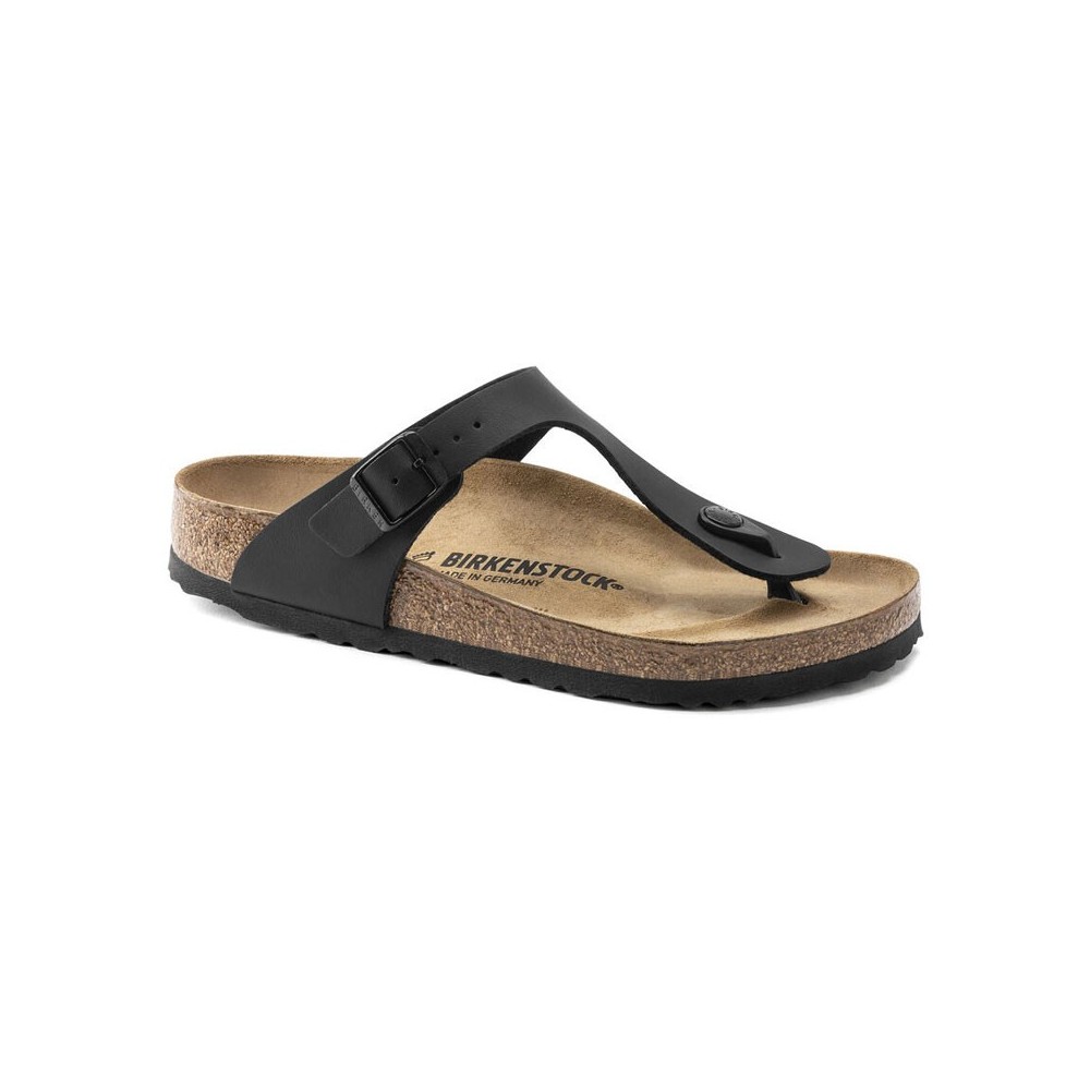 Sandalias Planas Mujer Birkenstock Gizeh Negro