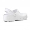 Zuecos Mujer Feliz Caminar Flotantes Blanco