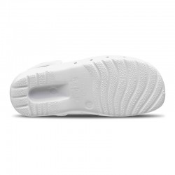 Zuecos Mujer Feliz Caminar Flotantes Blanco