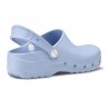 Zuecos Mujer Feliz Caminar Flotantes Celeste