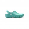 Zuecos Mujer Feliz Caminar Flotantes Verde