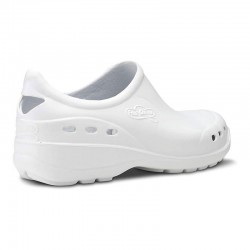 Zuecos Mujer Feliz Caminar Flotantes Shoes Blanco