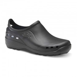 Zuecos Mujer Feliz Caminar Flotantes Shoes Negro