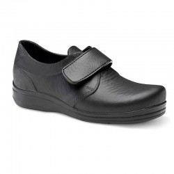 Zuecos Mujer Feliz Caminar Flotante Velc Negro