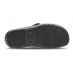 Zuecos Mujer Feliz Caminar Flotante Velc Negro
