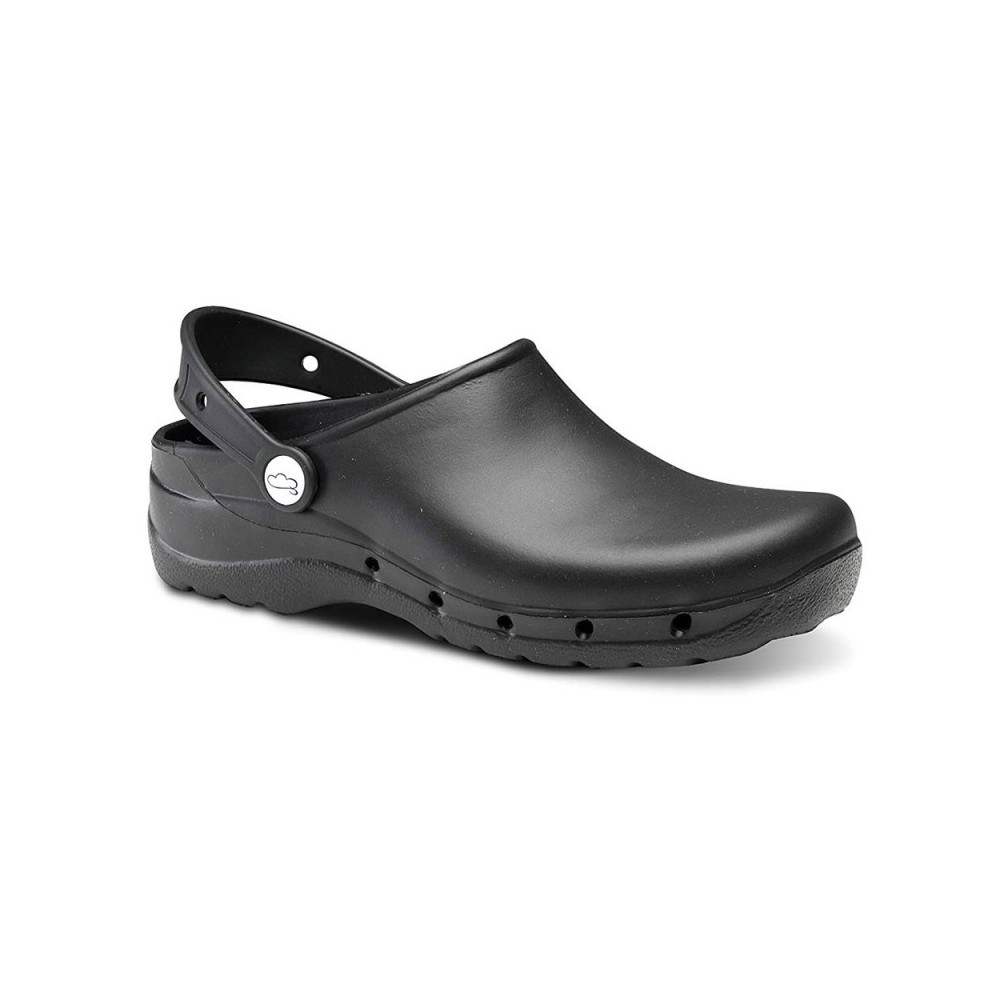 Zuecos Hombre Feliz Caminar Flotantes Negro