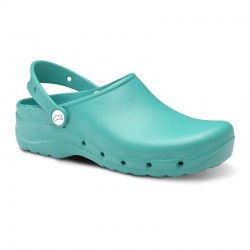 Zuecos Hombre Feliz Caminar Flotantes Verde