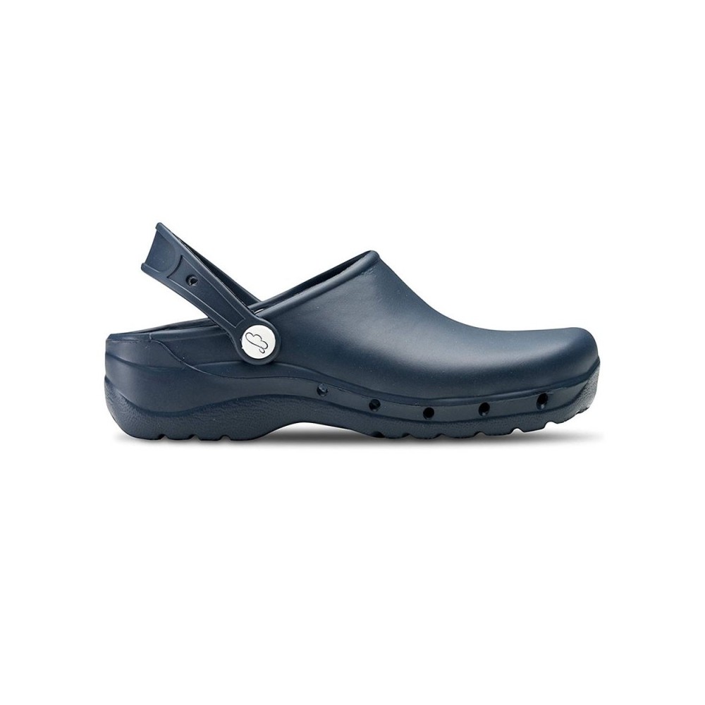 Zuecos Hombre Feliz Caminar Flotantes Marino