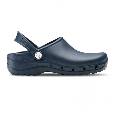 Zuecos Hombre Feliz Caminar Flotantes Marino