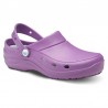 Zuecos Mujer Feliz Caminar Sirocos Violeta