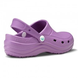 Zuecos Mujer Feliz Caminar Sirocos Violeta