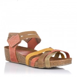 Sandalias Mujer Inter-Bios 5338 Kaki