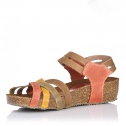 Sandalias Mujer Inter-Bios 5338 Kaki